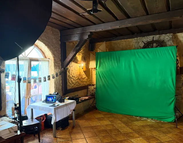 Profesionální fotograf na akci