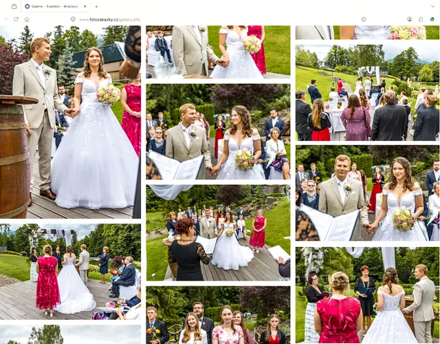 Předání fotografií